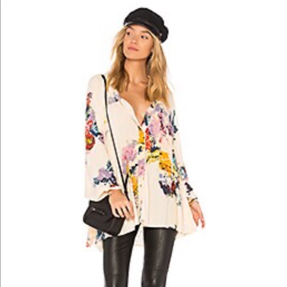 Meadow Lark Blouse- free people size xsmall NWT